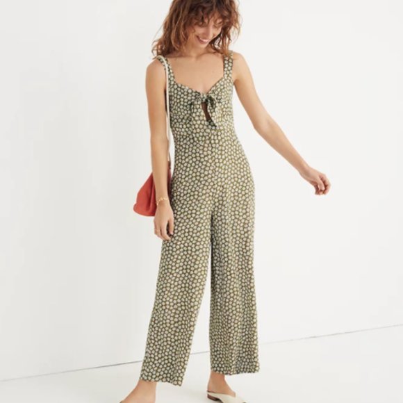 Madewell Pants - Madewell Plumeria Cutout Jumpsuit - Mini Daisy